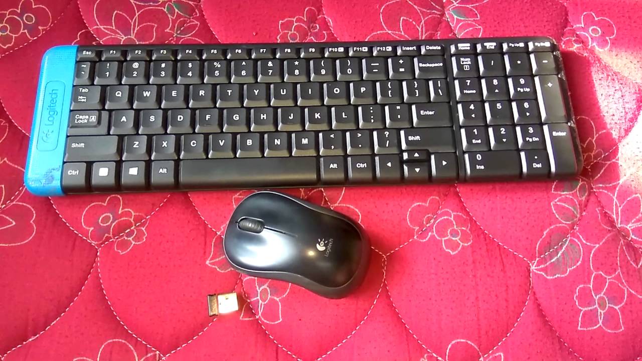 How to pair logitech wireless mouse with receiver YouTube