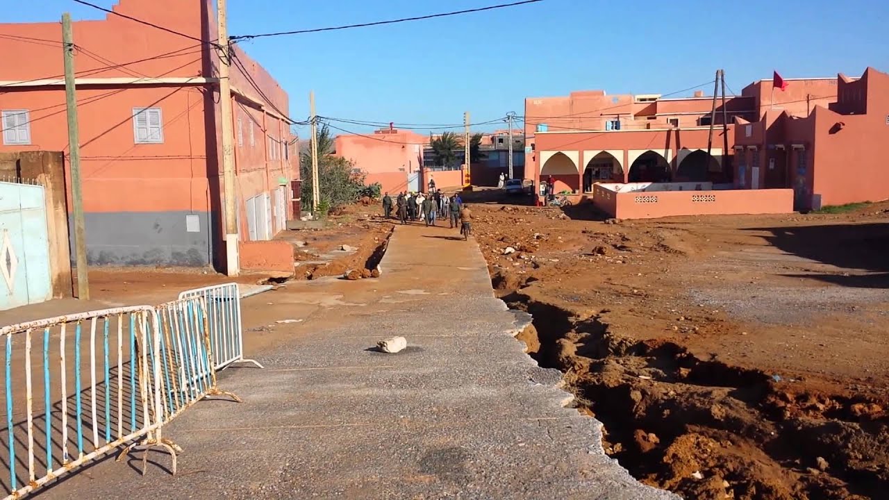 دوار الزاوية أكلو المنكوب إقليم تزنيت