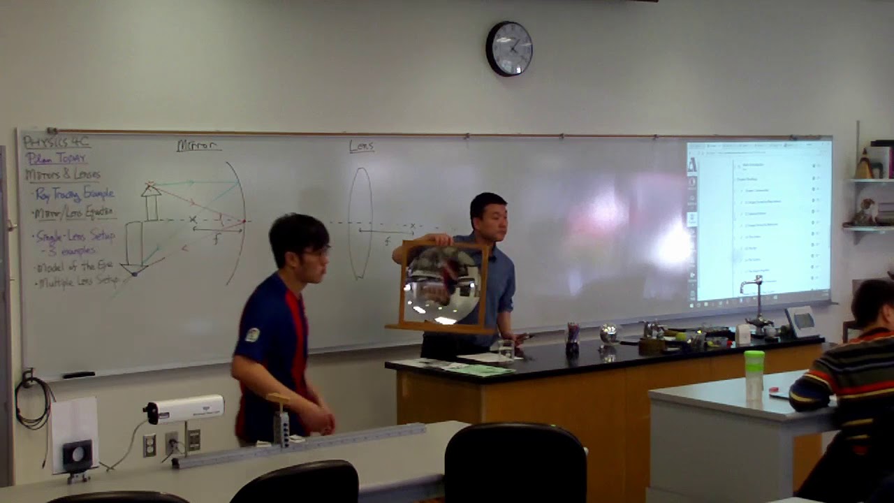 Physics 4C - Ray Tracing - Principal Rays - YouTube