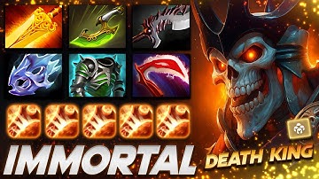 Wraith King Immortal Death Lord - Dota 2 Pro Gameplay [Watch & Learn]