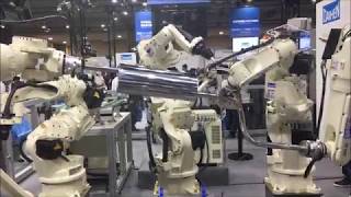 Daihen Corporation video highlights from the iRex 2017 robot show