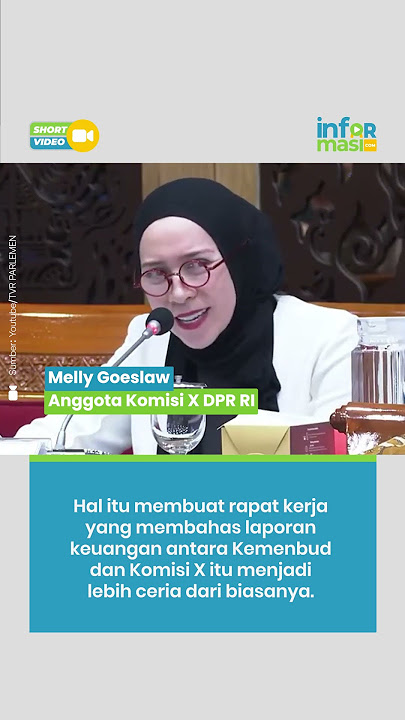 Giring Ultah, Melly Goeslow Nyanyi ,Jika, saat Rapat Kerja di DPR