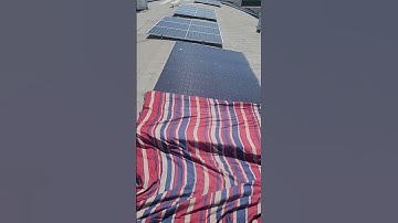 What happens when only one solar panel in a solar array has been shaded?