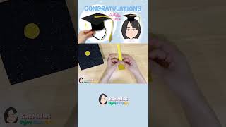 วิธีทำของขวัญวันปัจฉิม (ใส่ถ่ายรูปกับเพื่อนๆ) | DIY Graduation Cap Gift ldea 2024 🎓