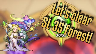 Idle Heroes - We clear SL35 Forest with a 1b Power team!