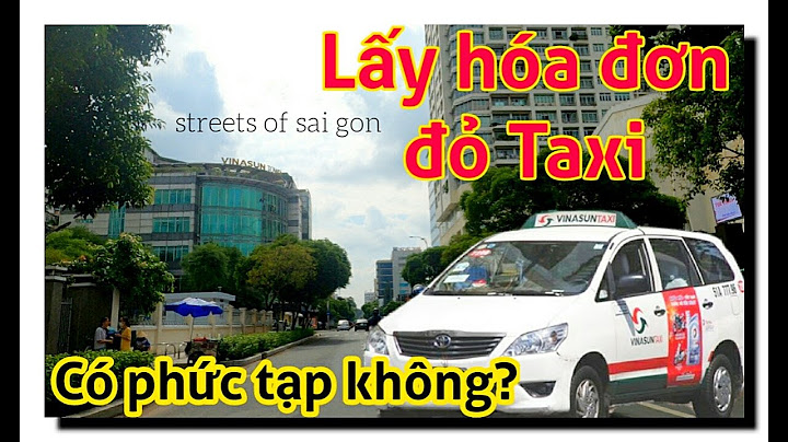 Quy định xuất hóa đơn đỏ của các hãng taxi năm 2024