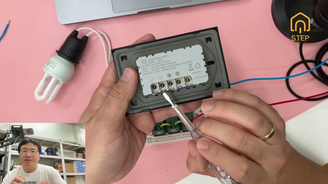 ต่อสวิตช์ไฟอัจฉริยะเข้าช่องสวิตช์เดิม มีหรือไม่มีนิวตรอน ทำยังไง