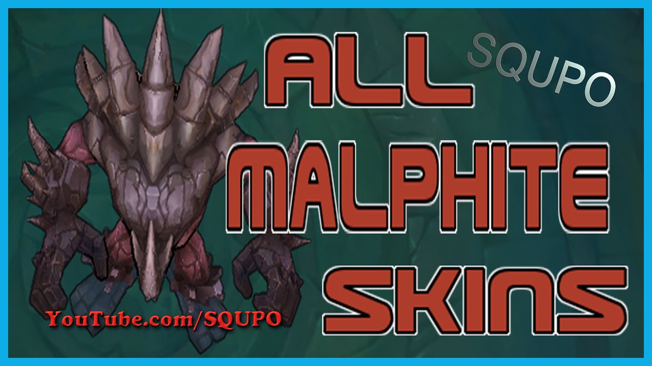 All Malphite Skins in League of Legends