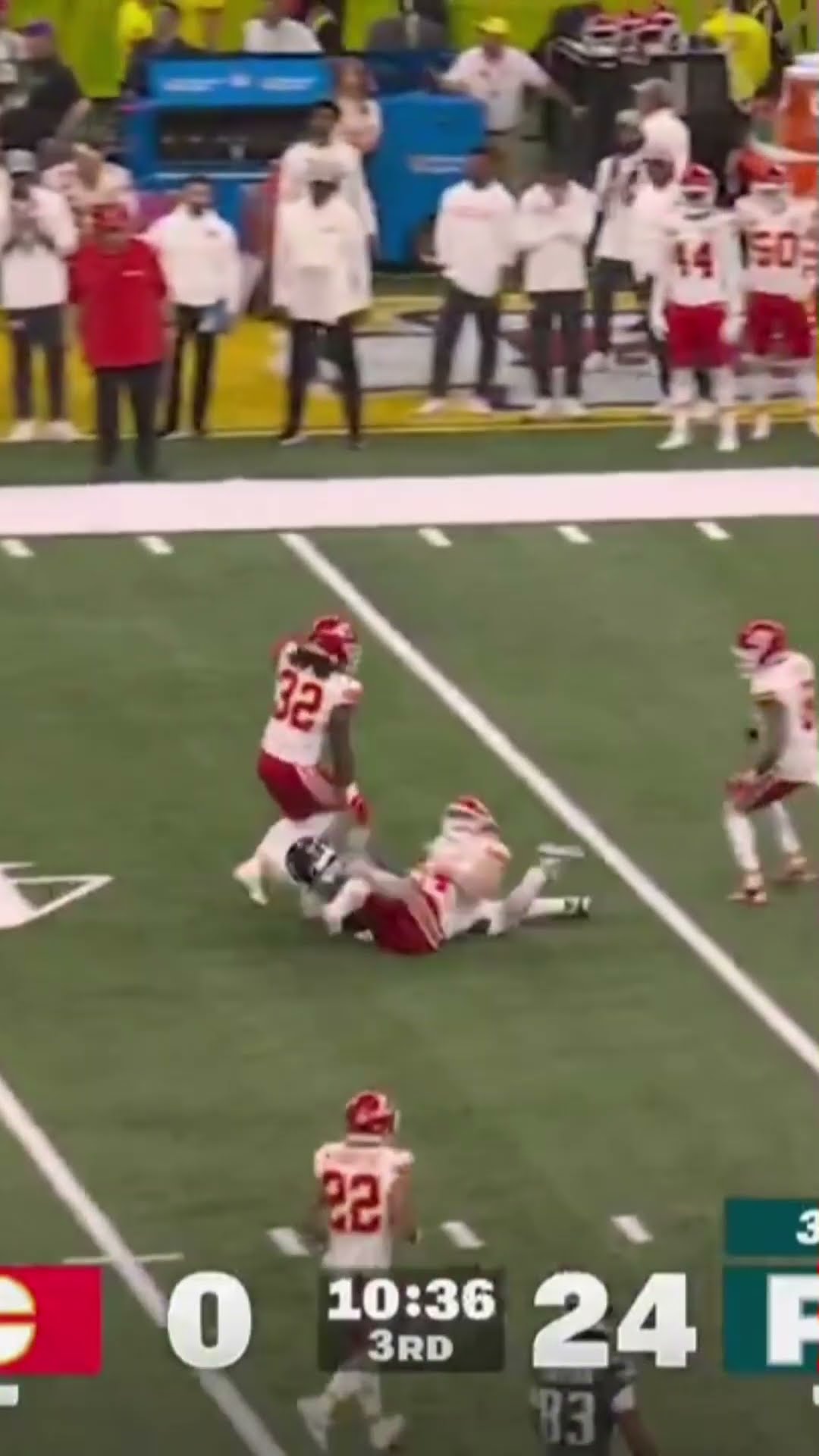 Jalen Hurts TAKES OFF for a HUGE 3rd down conversion ?? Eagles vs Chiefs Super Bowl Highlights