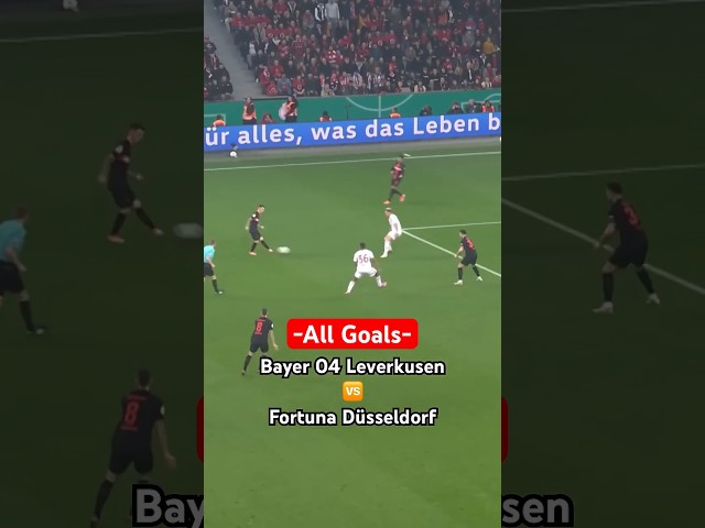 ALL GOALS ⚽️🏆 Leverkusen - Düsseldorf