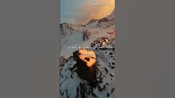 سورة الرحمن من آية 41 إلى آية 46 بصوت الشيخ ياسر الدوسري♥♥