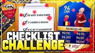 FIFA 17 CHECKLIST CHALLENGE! 📋 TEAM OF THE SEASON 94 NAINGGOLAN! - BEST EVER FUT CARD SQUAD BUILDER