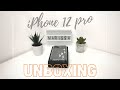 Unboxing iPhone 12 Pro (Graphite, 256GB) + Accessories in 4K