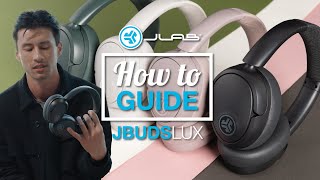 How to setup your JBuds Lux ANC Wireless Headphones