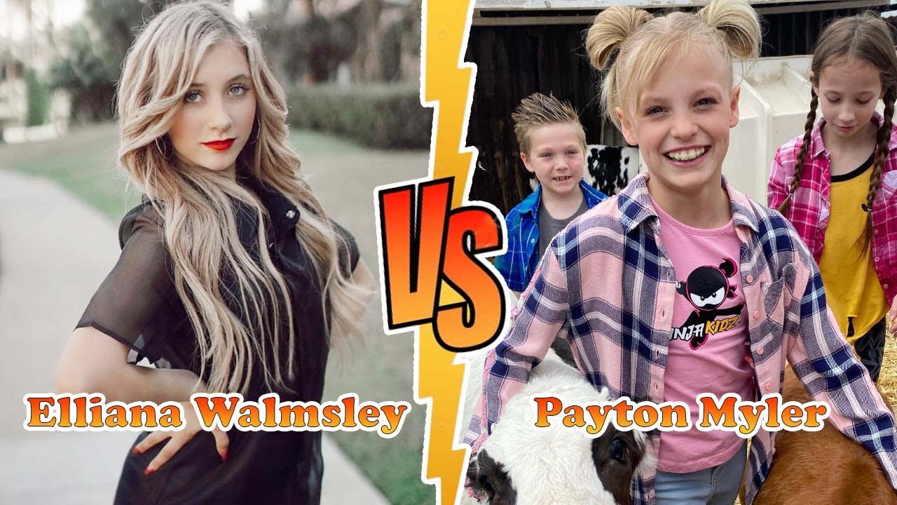 Payton Delu Myler Ninja Kidz Tv VS Elliana Walmsley Transformation payton-delu-myler-ninja-kidz-tv-vs-elliana-walmsley-transformation