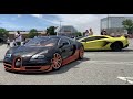 Insane Supercars! 3 Bugatti SuperSports, 4x Carrera GTs, 3x 918, SVJs, F40, Chiron and MORE!