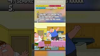 CLASSIFICANDO AS PIORES COISAS QUE OS GRIFFINS FIZERAM PARA O PETER EM FAMILY GUY