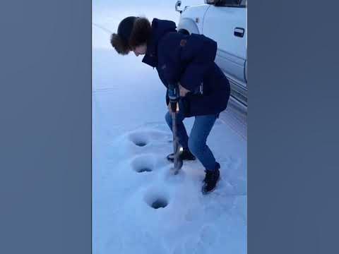 Китайский Шуруповерт для ледобура - YouTube