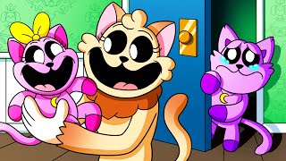 Mom Loves CATNAP'S SISTER More Than HIM! (Cartoon Animation) screenshot 4