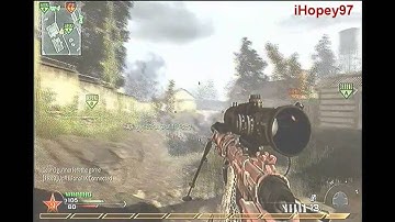 MW2 Overgrown Bridge To Bridge Noscope