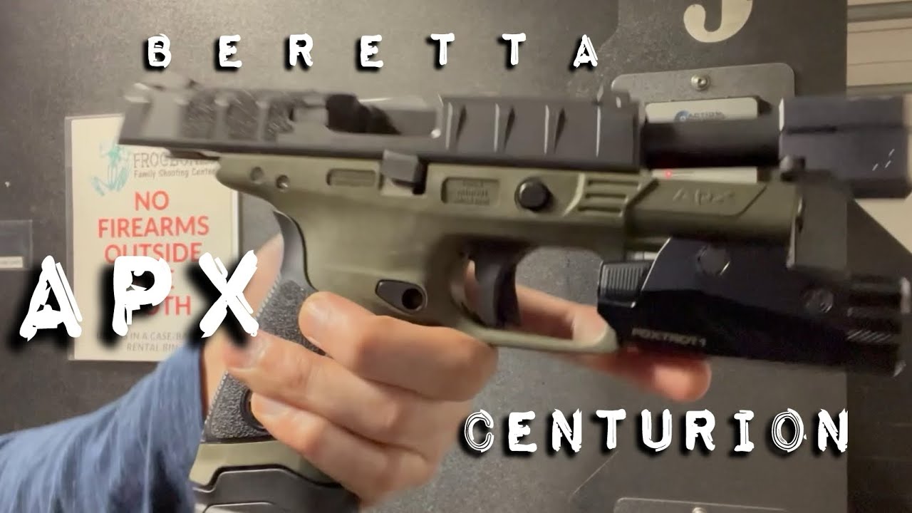 Beretta APX Centurion + Sig Sauer Foxtrot1 GEN1 + Trybe Defense 2 Port Comp 