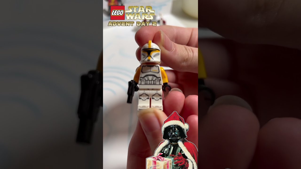 Lego Star Wars Advent Day 2! ❄️🎄 Phase 1 Clone Trooper