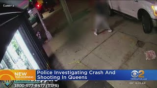 NYPD: Man escapes attack after being struck by pickup truck, shot at