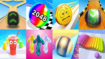 Going Balls VS Sky Rolling Balls Ball Run 2048 Blob Runner 3D Flag Painters Coin Rush #27