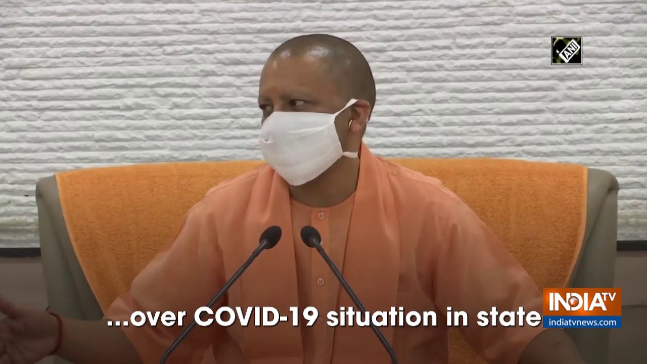 CM Yogi holds meeting with senior officials to check preparedness over COVID-19 situation