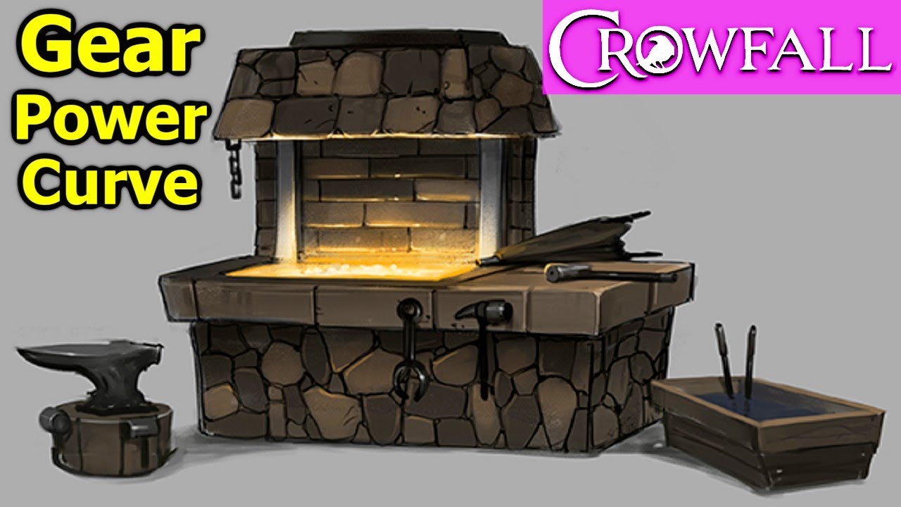 Crowfall Gear Power Curve Discussion - How Powerful Is Gear? (Blackguard Assassin Gameplay)