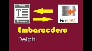 Import Data From Text To Database and Vice Versa by FireDAC Delphi English