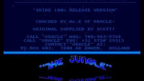 Amiga Cracktro Oracle - Skidz 100%