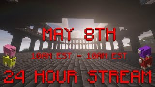 THE 24 HOUR STREAM: PART 2 - Playing tons of games and hanging out with chat! Join now!