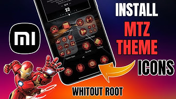 How To Apply MTZ Theme Icons Without Root On Xiaomi HyperOS