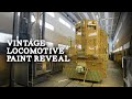 1950s locomotive restoration reveal with progressrailemd