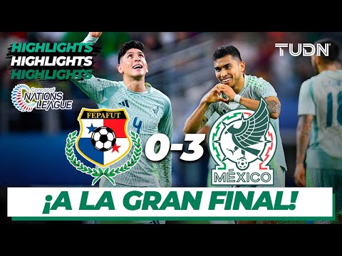 HIGHLIGHTS | Panamá 0-3 México | CONCACAF Nations League 2024 - Semis | TUDN