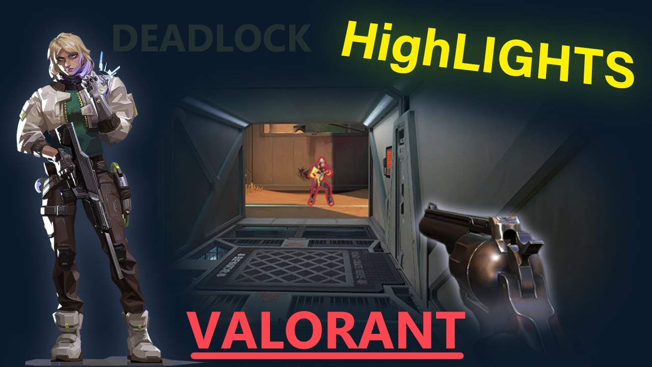 DEADLOCK HIGHLIGHTS Valorant agent + sheriff neo frontier. 