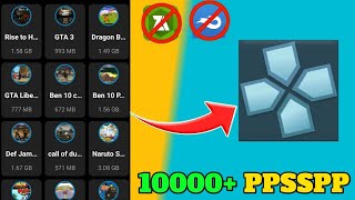 10000+ PPSSPP GAMES DOWNLOAD FREE AND NOW screenshot 5