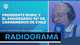 Presidente Boric y el aniversario 96° de Carabineros de Chile