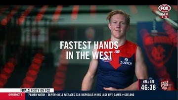 2021 AFL Preliminary Final - Pre Game - Melbourne v Geelong - Optus Stadium