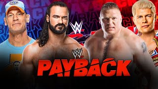 WWE 2K24  - Team Brock Lesnar vs Team John Cena Full Match