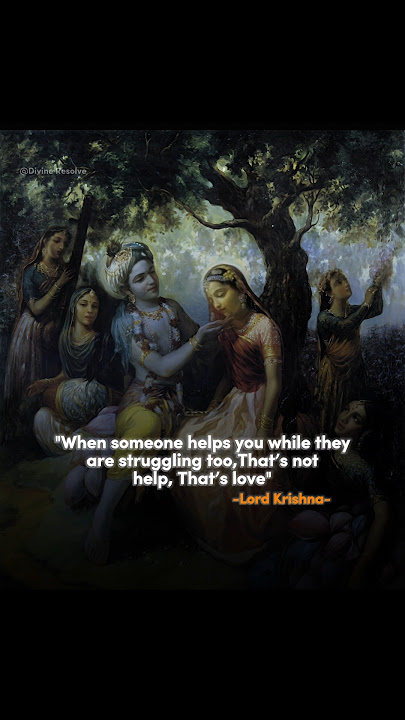 True Love Is Helping Through Pain #shorts #krishna  #radhakrishna #love #ram #BhagavadGita