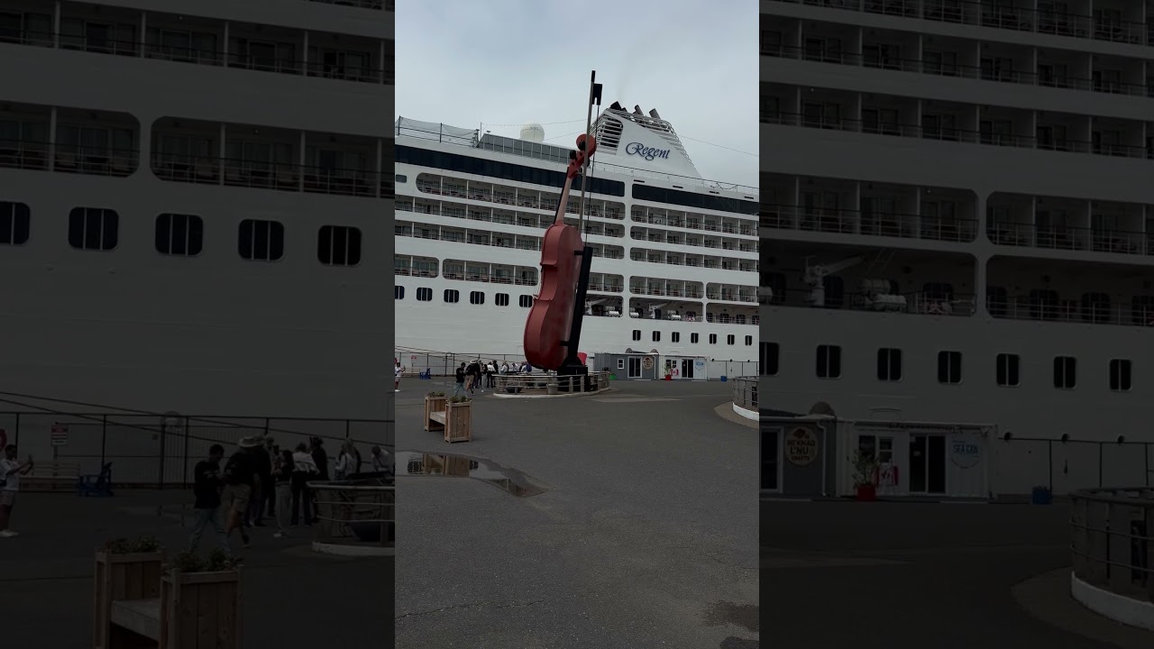 The World’s Largest Fiddle in Sydney, Nova Scotia