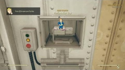 Taking The Pip-Boy 2000 Cutscene | Fallout 76