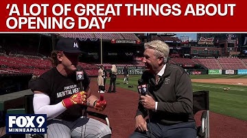 Harrison Bader talks first Opening Day with Minnesota Twins