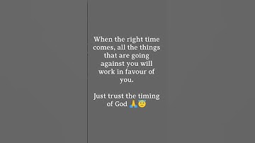 Thumbnail of Gods Plan || Shorts #trust #positivethinking