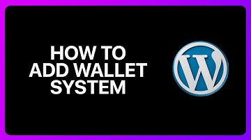 How To Add Wallet System In WordPress Tutorial