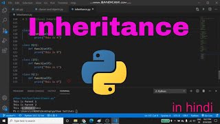 Multilevel and hierarchical inheritance in python