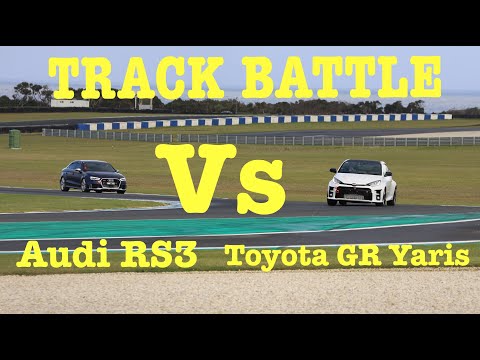 TRACK BATTLE: TOYOTA GR YARIS VS AUDI RS3 - The HYPE is REAL