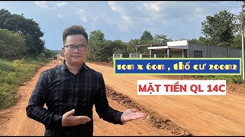 Bán Gấp Lô Đất Ngay Mặt Tiền Quốc Lộ 14C Đang Mở Rộng 60m|Hải Nam Real